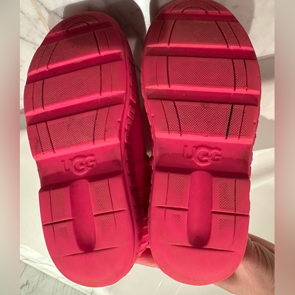 Ugg Drizlita Rainboots, Pink, Size 2 - Picture 10 of 10